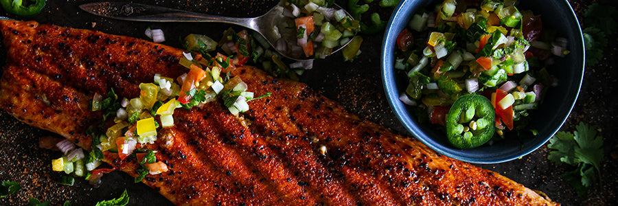 Chipotle Grilled Trout