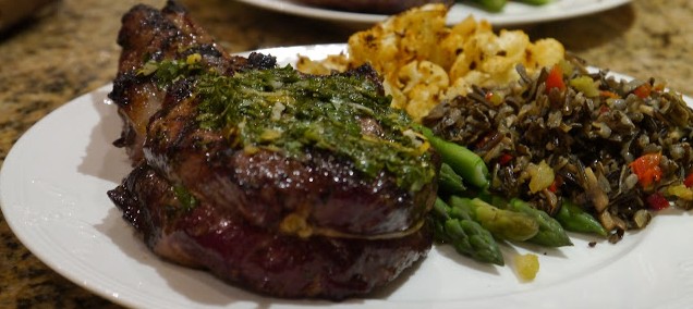 Grilled Veal Chops