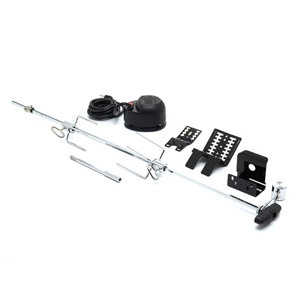 Universal bbq shop rotisserie kit