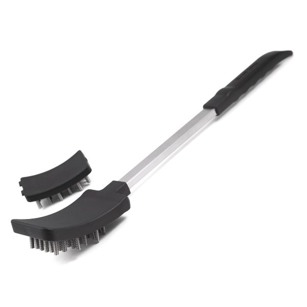 GrillPro 18.3 In. Steel Coil Spring Grill Cleaning Brush with