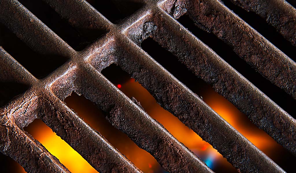 Iron grill clearance grates